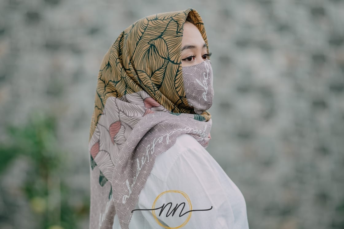 Jilbab masker murah
